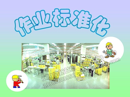 作業(yè)標(biāo)準化